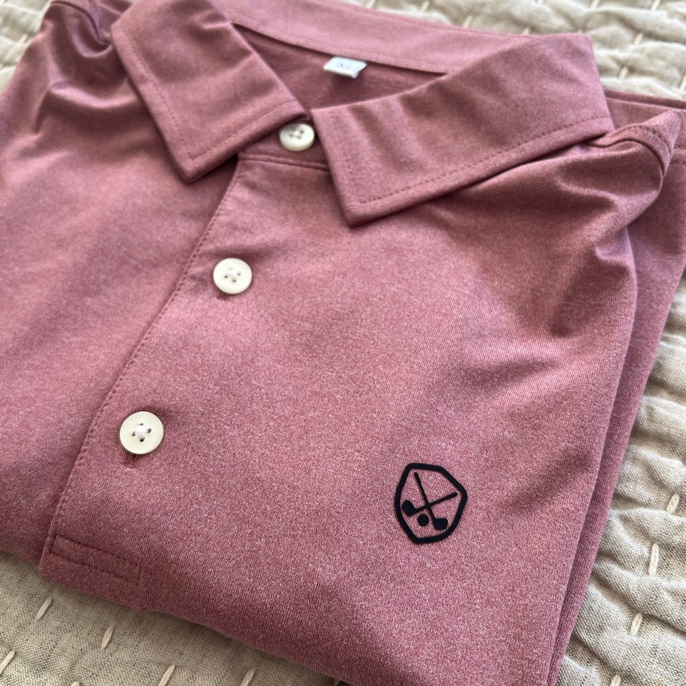 Men's Maroon Polo Shirt